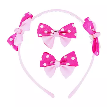 Набор MISS PINKY ободок, заколка 2 шт