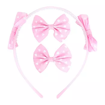 Набор MISS PINKY ободок, заколка 2 шт