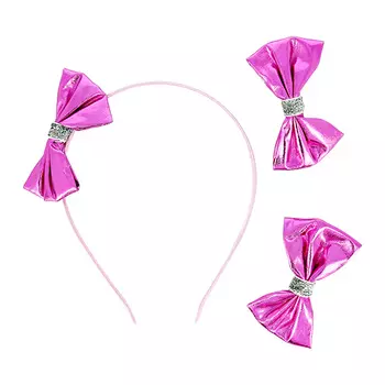 Набор MISS PINKY резинка 2 шт, ободок