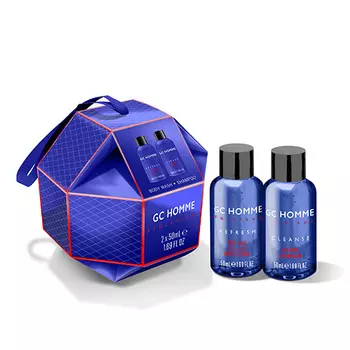 Набор мужской GRACE COLE GC HOMME гель для душа 50 мл, шампунь для волос 50 мл