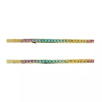 Набор невидимок LADY PINK 2 шт decore