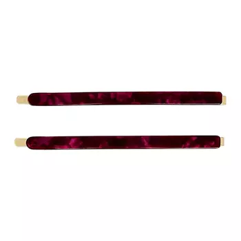 Набор невидимок LADY PINK 2 шт plastic