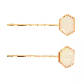 Набор невидимок LADY PINK decore 2 шт