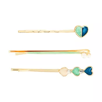 Набор невидимок LADY PINK decore 3 шт