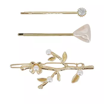 Набор невидимок LADY PINK decore 3 шт