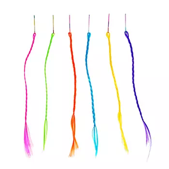 Набор невидимок MISS PINKY волосы 6 шт