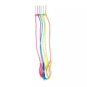 Набор невидимок MISS PINKY волосы 6 шт