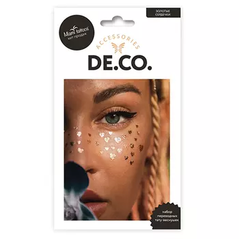 Набор переводных тату-веснушек DECO. by Miami tattoos Hearts