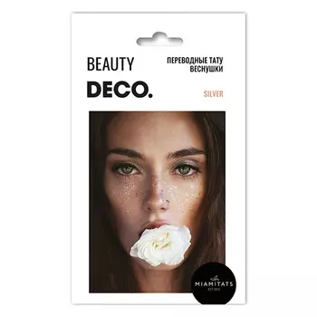 Набор переводных тату-веснушек DECO. by Miami tattoos Silver