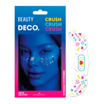 Набор переводных тату-веснушек DECO. CRUSH CRUSH CRUSH by Miami tattoos
