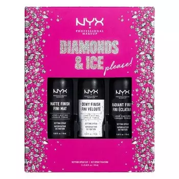 Набор подарочный NYX PROFESSIONAL MAKEUP 3 спрея