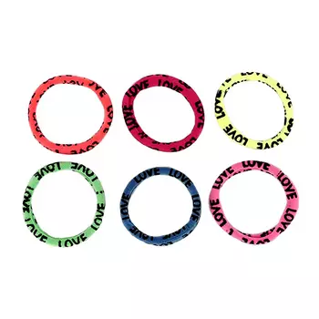 Набор резинок LADY PINK 6 шт