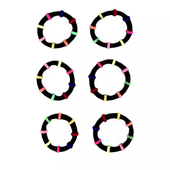 Набор резинок LADY PINK 6 шт