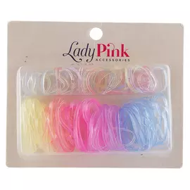 Набор резинок LADY PINK BASIC box