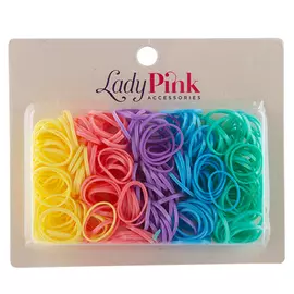 Набор резинок LADY PINK BASIC box