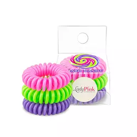 Набор резинок LADY PINK BASIC SLINKY box 3 шт