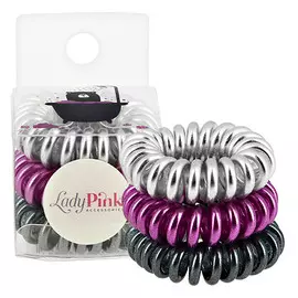 Набор резинок LADY PINK BASIC SLINKY box 3 шт