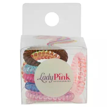 Набор резинок LADY PINK BASIC SLINKY box 8 шт