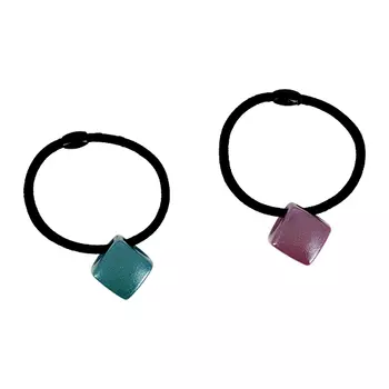 Набор резинок LADY PINK decore 2 шт