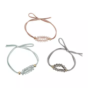 Набор резинок LADY PINK decore 3 шт