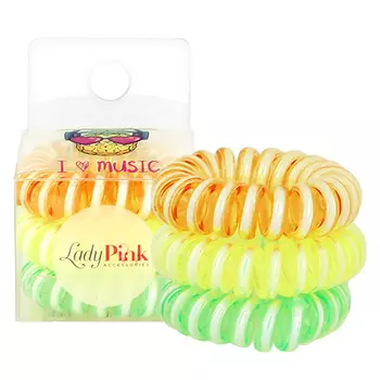 Набор резинок LADY PINK SLINKY box 3 шт