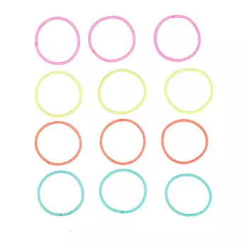 Набор резинок MISS PINKY 12 шт