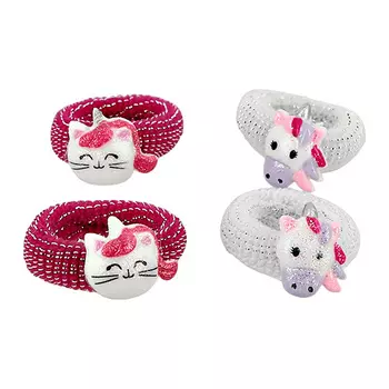 Набор резинок MISS PINKY 4 шт