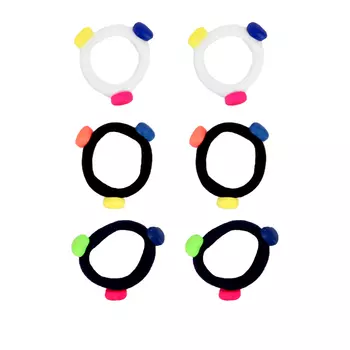 Набор резинок MISS PINKY 6 шт