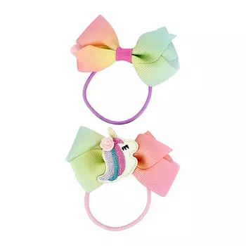 Набор резинок MISS PINKY бант 2 шт