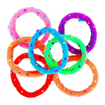 Набор резинок MISS PINKY BASIC 6 шт