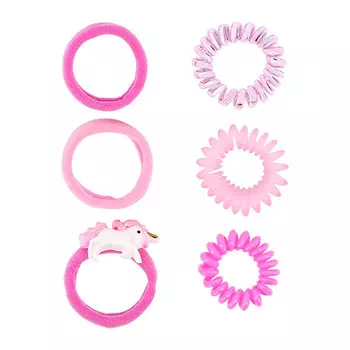 Набор резинок MISS PINKY card 6 шт