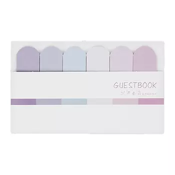 Набор самоклеящихся закладок FUN violet