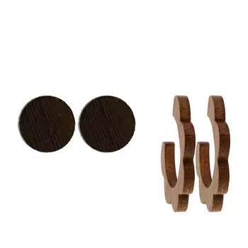 Набор серег LADY PINK ECO 2 пары