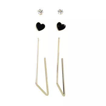 Набор серег LADY PINK MUST HAVE