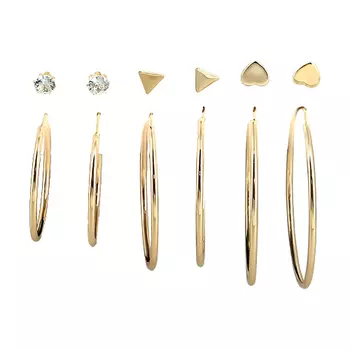 Набор серег LADY PINK MUST HAVE