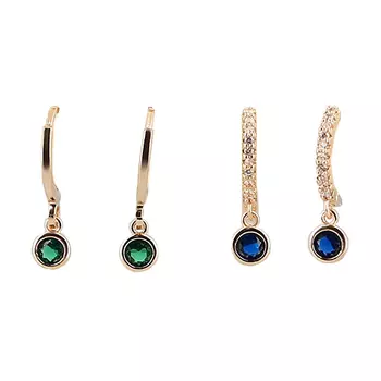 Набор серег LADY PINK MUST HAVE 2 пары