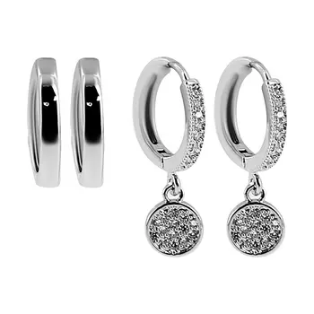 Набор серег LADY PINK MUST HAVE 2 пары