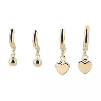 Набор серег LADY PINK MUST HAVE 2 пары