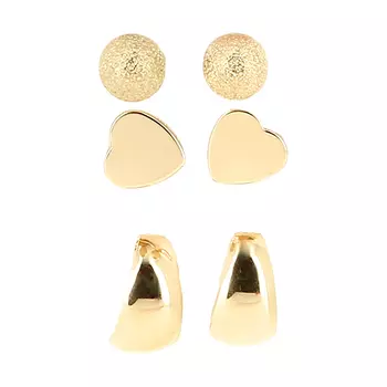 Набор серег LADY PINK MUST HAVE 3 пары