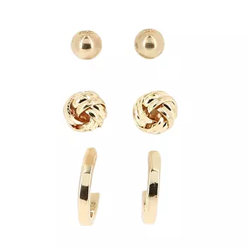 Набор серег LADY PINK MUST HAVE 3 пары