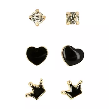 Набор серег LADY PINK MUST HAVE 3 пары