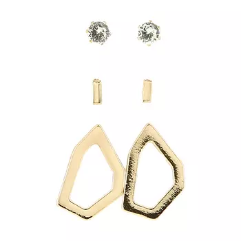 Набор серег LADY PINK MUST HAVE 3 пары