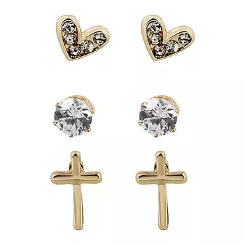 Набор серег LADY PINK MUST HAVE 3 пары