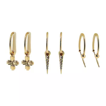 Набор серег LADY PINK MUST HAVE 3 пары