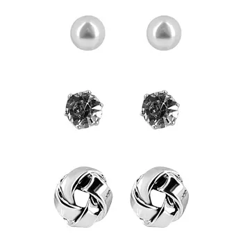 Набор серег LADY PINK MUST HAVE 3 пары