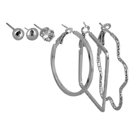 Набор серег LADY PINK MUST HAVE 3 пары