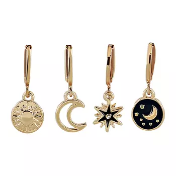 Набор серег LADY PINK MYSTERIOUS 2 пары