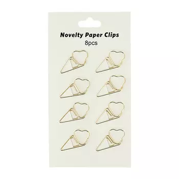 Набор скрепок FUN ICE CREAM 8 шт