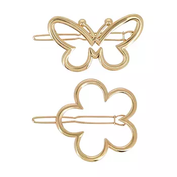 Набор заколок LADY PINK metal 2 шт