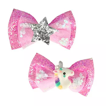 Набор заколок MISS PINKY 2 шт